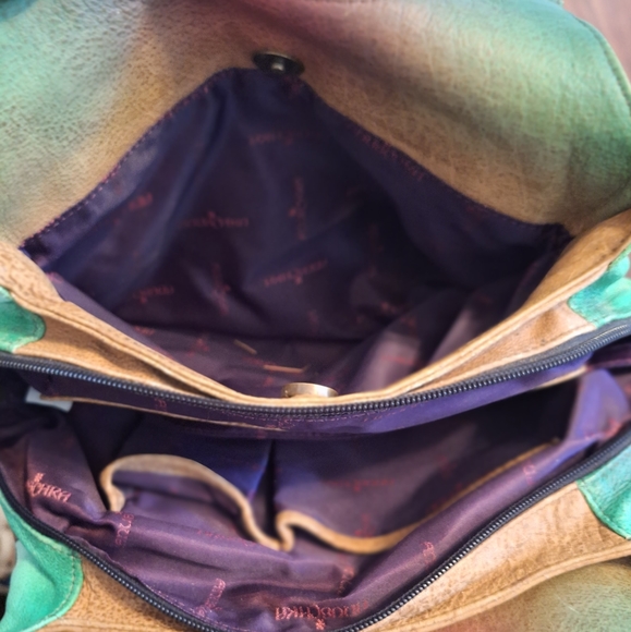 Authentic anuschka hand painted signed leather purse bag - Picture 8 of 10